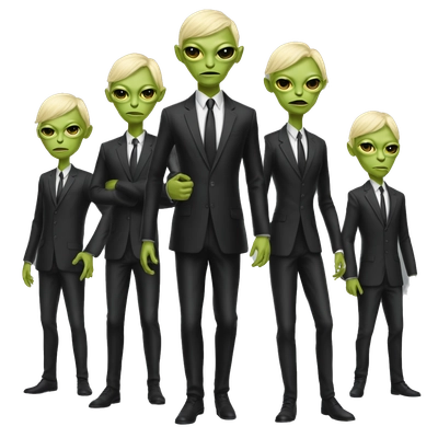 a blonde reptilian alien woman as men in black, full body, full figure