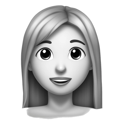 A girl draws a penis