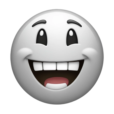 A laughing meme face 