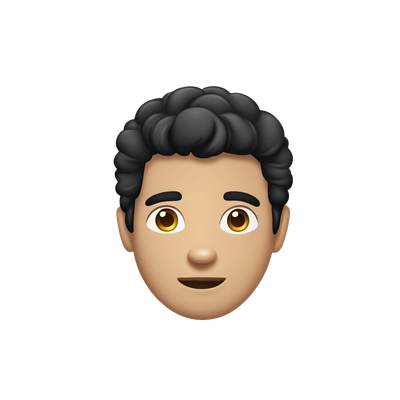 A man with black hair