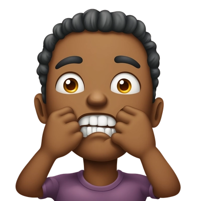 aggressive choking out emoji 