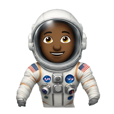 an astronaut in zero gravity