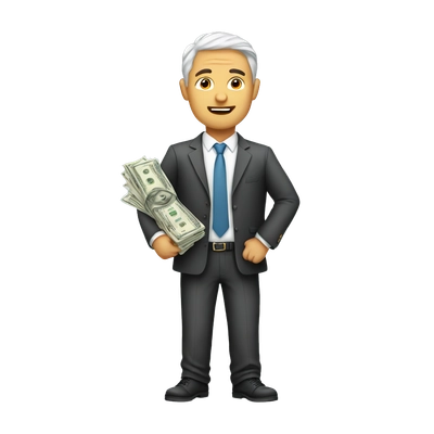 An investor, a man with money