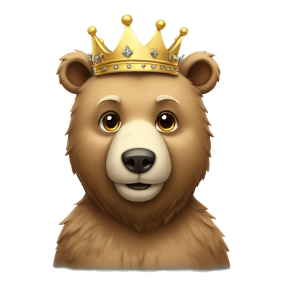 bear with crown 