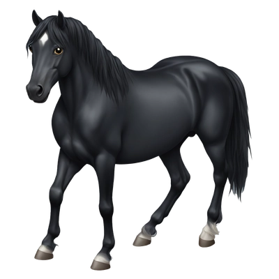 black horse