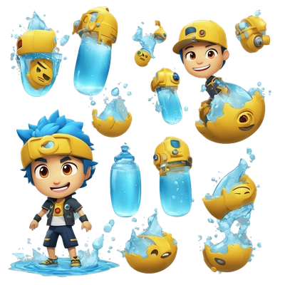Boboiboy Water Elements
