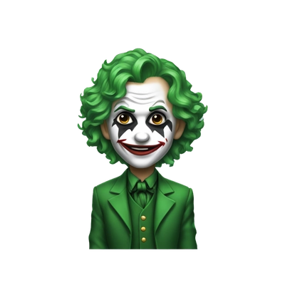 clover holding joker