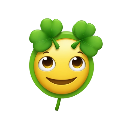 clover with card