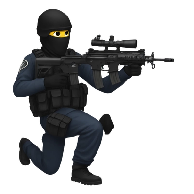 Counter terrorist with awp
