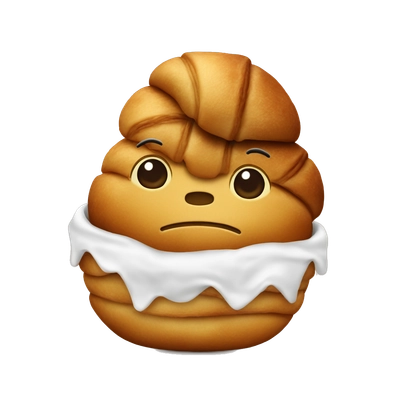 croissant with chocolate