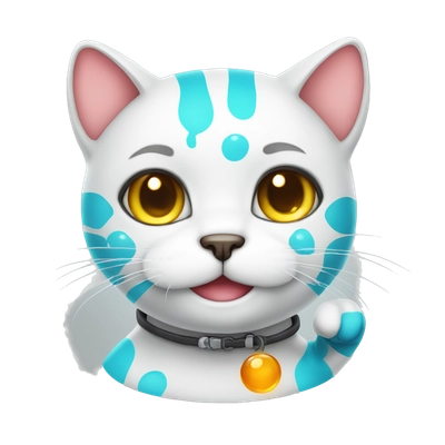 Cute chemical cat