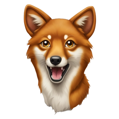 dhole dog looks condemning