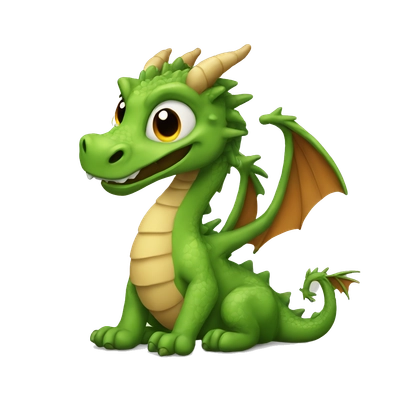 dragon with unique markings