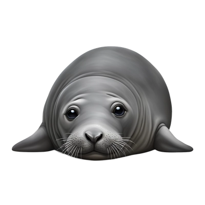 elephant seal lying down