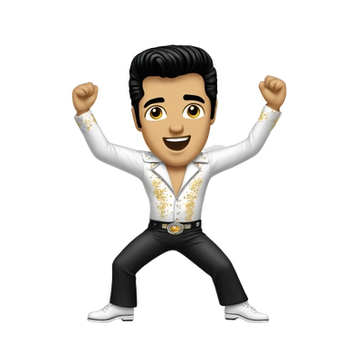 elvis dancing