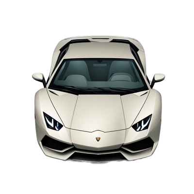 Front of Lamborghini
