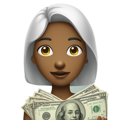Girl and money