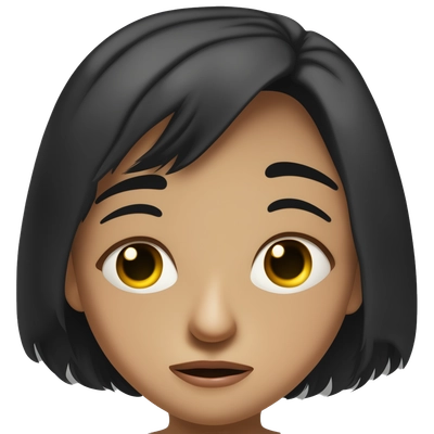 girl with dark hair cries, tears flowing from her eyes