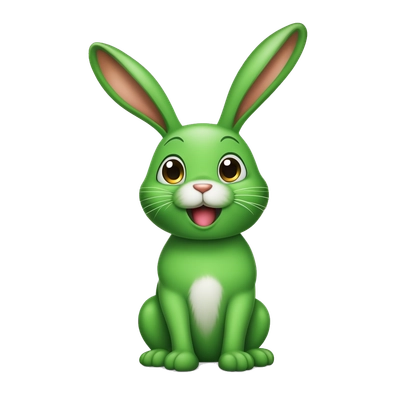 Green bunny
