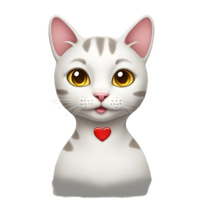 heart cat