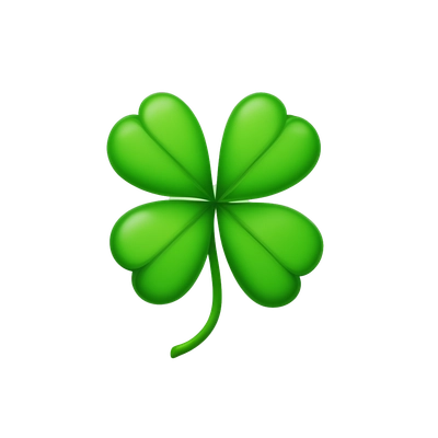heart-shaped clover
