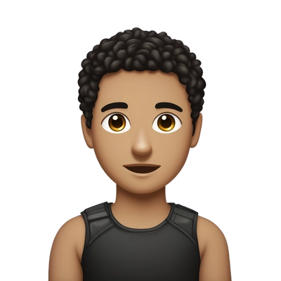 Light skin, dark hair and dark brown eyes, masked boy , pretty nose (Only eyebrows and eyes are visible) 