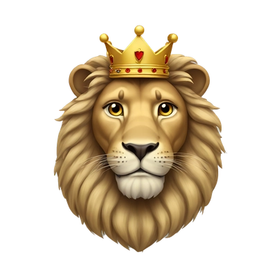 lion with crown