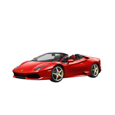 mix between a Ferrari and a Lamborghini car