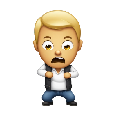 Personchoking itself 