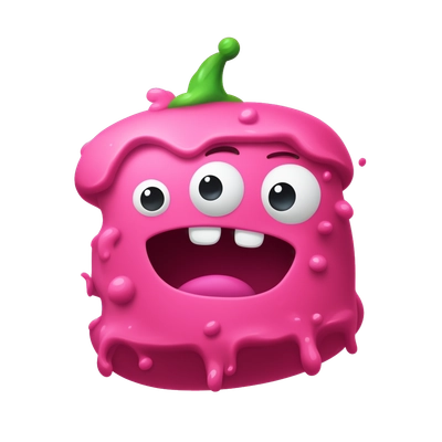 Pink slime from slime rancher