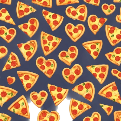 pizza a cuore