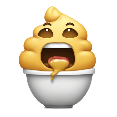 Pooping ASMR eating