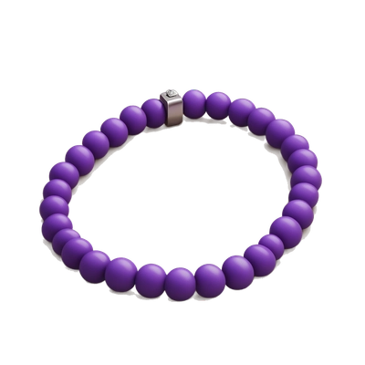 purple bracelet