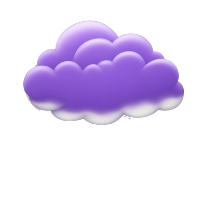 purple cloud
