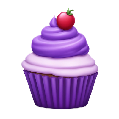 Purple Cupcake