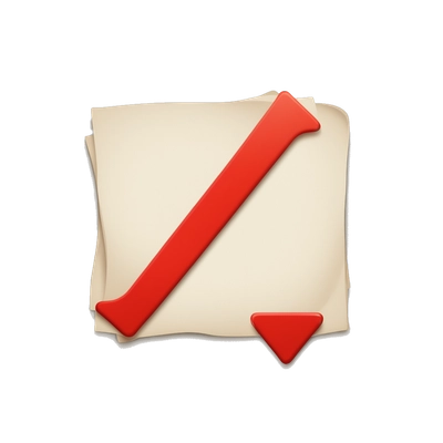Red check mark
