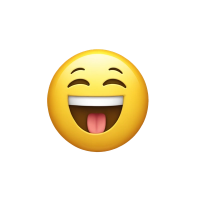 round emoji smiling with timer