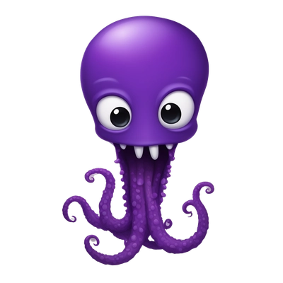 severed purple tentacle