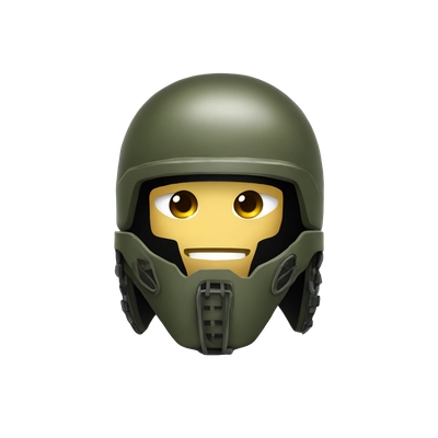 Skillet wlth helmet military