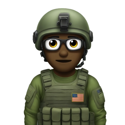 Special ops under night vision