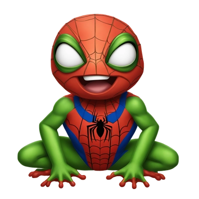 spider-man frog