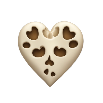 the edges bone heart