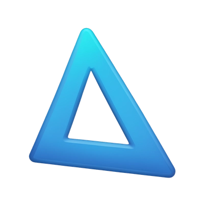 The handset in the blue inverted triangle