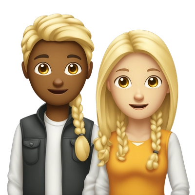 two blond students