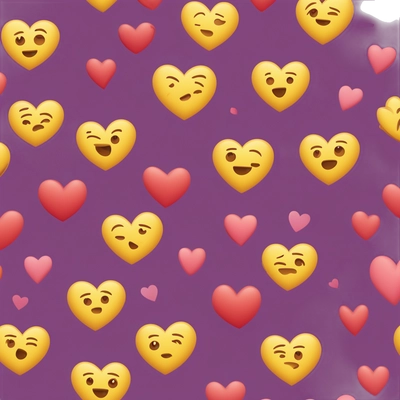 wrapping paper with hearts