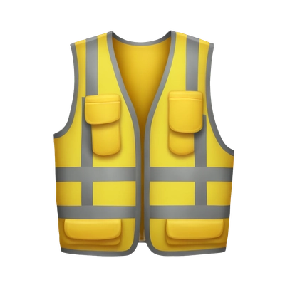 yellow construction vest